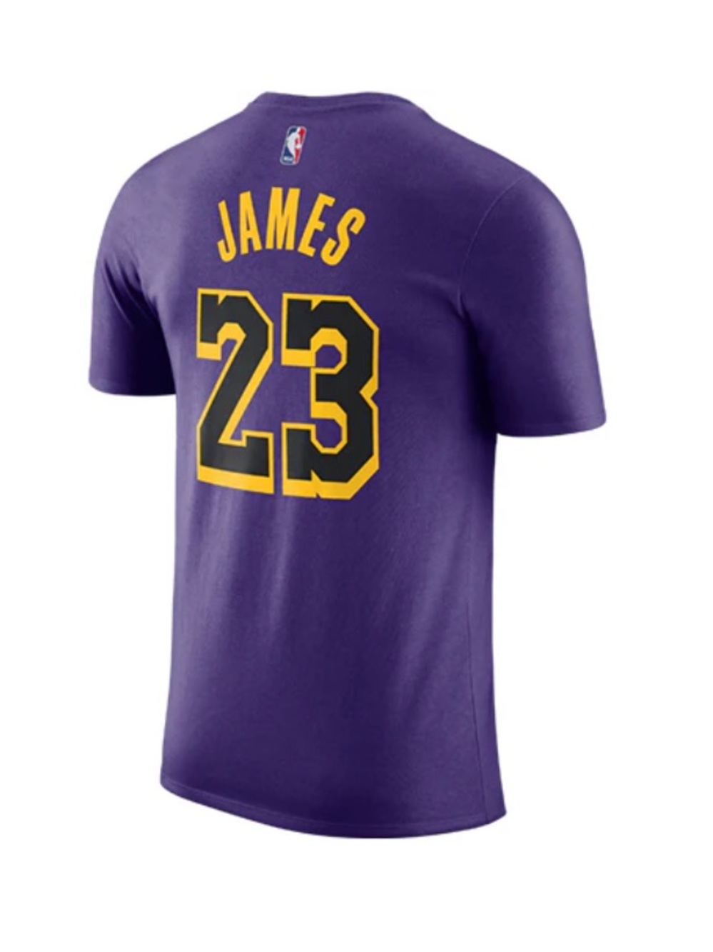Nike Dri-Fit LeBron James Lakers 23 Short Sleeve Tee T-Shirt Men’s XL Purple